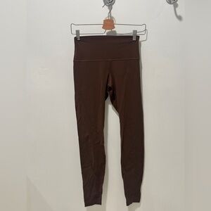 Lululemon Brown High-Waisted Align Leggings